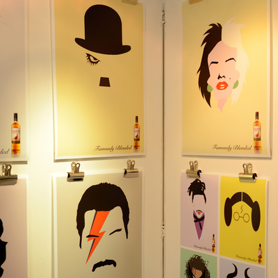 Pop art at Degree Show