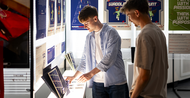 design student presentation