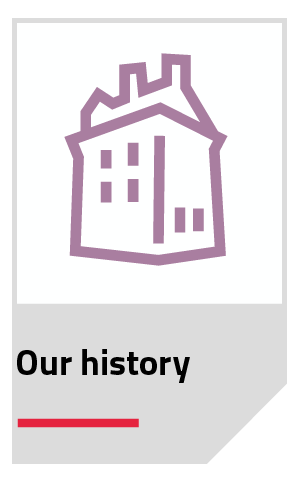 Icon of the historical tower at Merchiston campus