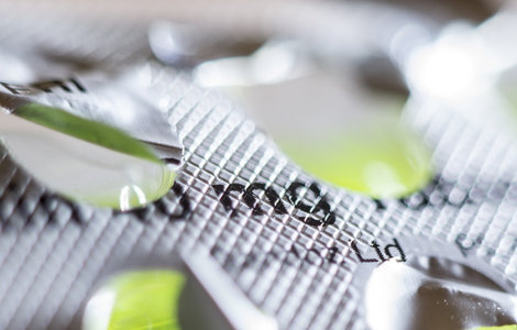 Close up of an empty packet of medical drugs