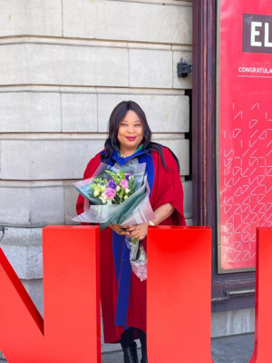 Ogochukwu at graudations