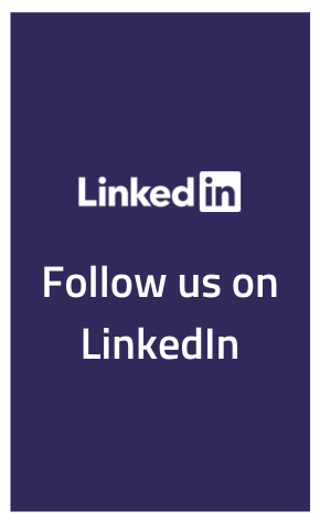 Follow us on LinkedIn