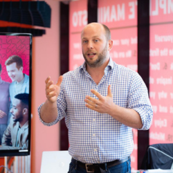 Bright Red Triangle event