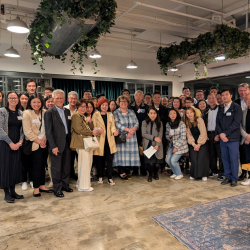 Alumni in Hong Kong attending an event