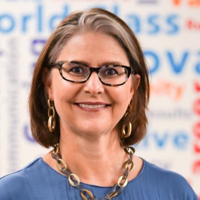 A selfie of Ansteny Bowen smiling at the camera