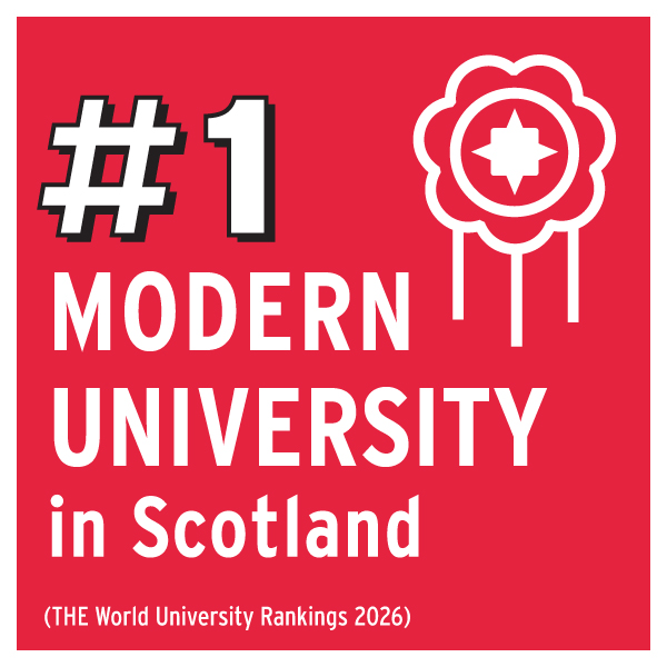 Edinburgh Napier is the Number One Modern University in Scotland. Times Higher Education World University Rankings 2026.