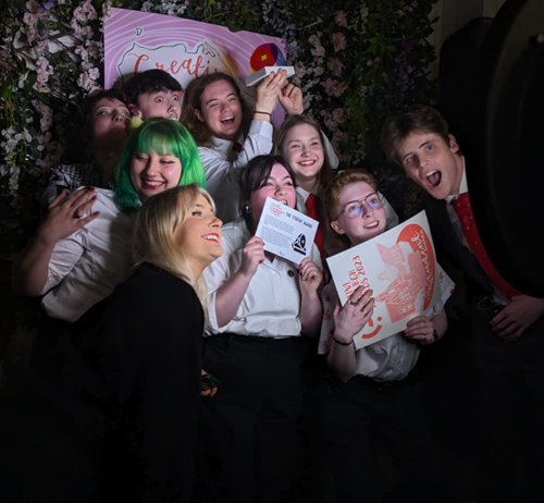 The Gutter Punks collective celebrates its Creative Edinburgh award win