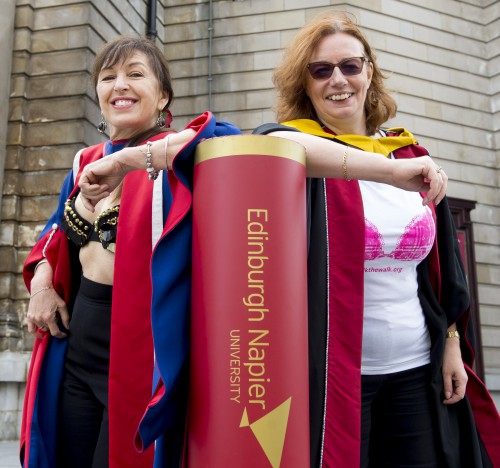 Nina Barough at graduation