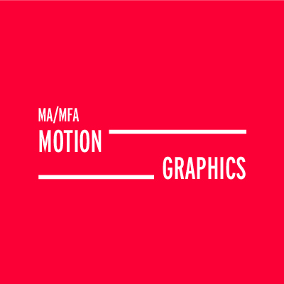 MA/MFA Motion Graphics