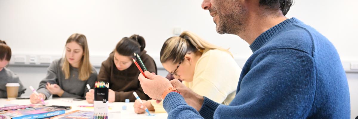 OT students in classroom