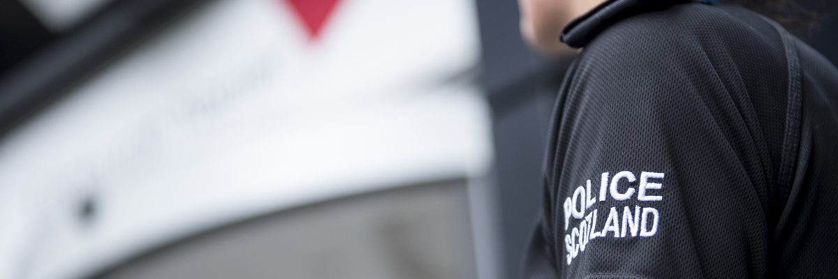 Police Scotland visit to Sighthill campus.