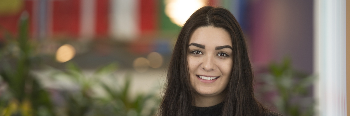 Jenna Sturgis, studying Applied Criminology and Forensic Psychology.