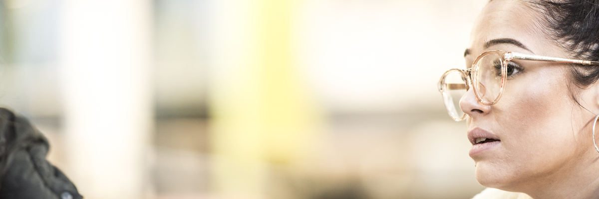 Female Criminolgy student.