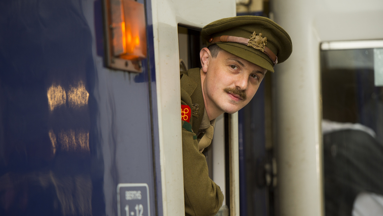 Wilfred Owen Centennary reenactment | Edinburgh Napier University.