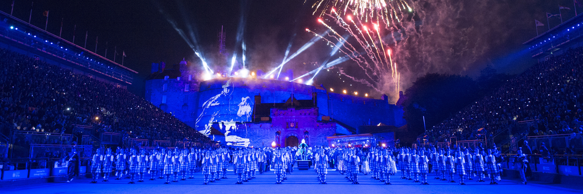 Edinburgh Tattoo Castle